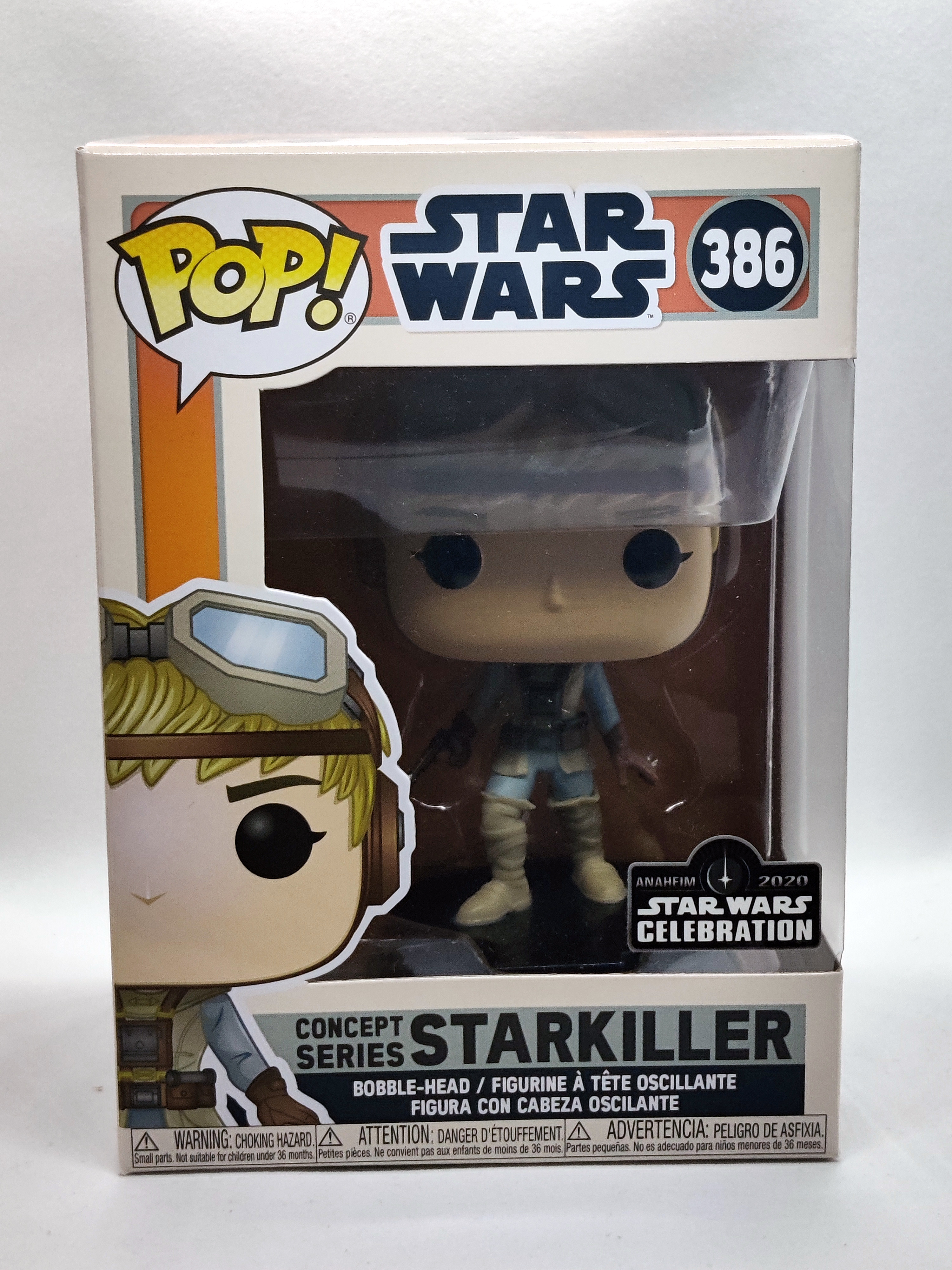 Funko Pop! Star Wars - Concept Series Starkiller #386 Anaheim 2020 Star Wars Celebration Exclusive