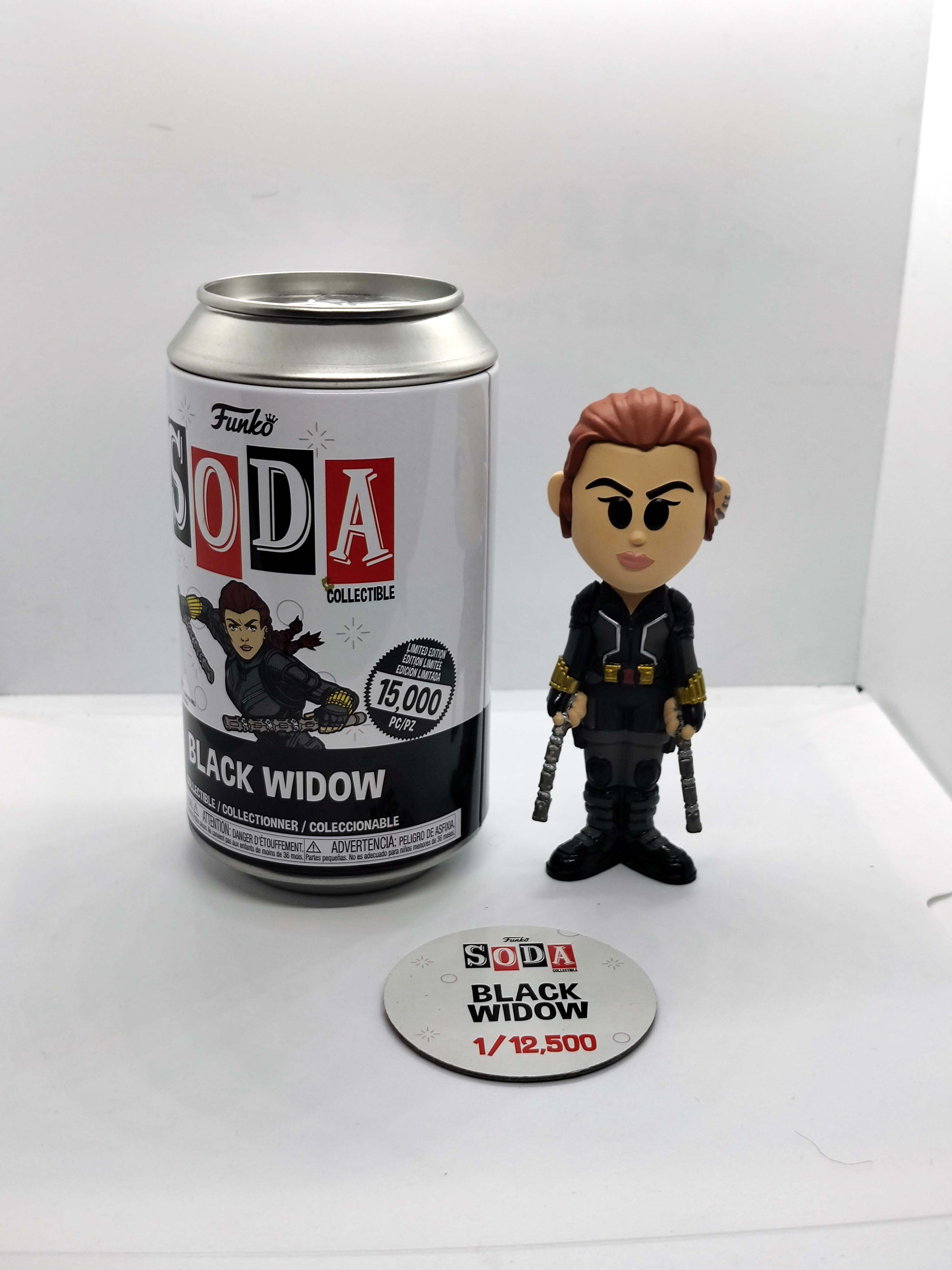 Funko Soda Black Widow LE 15,000pcs 2021 Wonder Con Exclusive