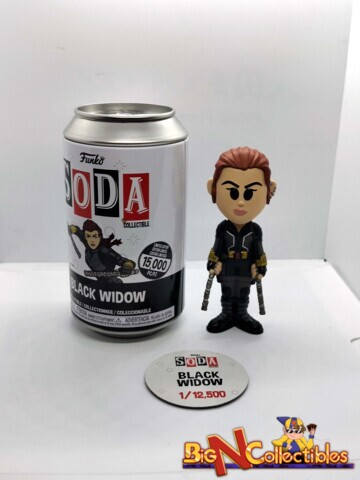 Funko Soda Black Widow LE 15,000pcs 2021 Wonder Con Exclusive