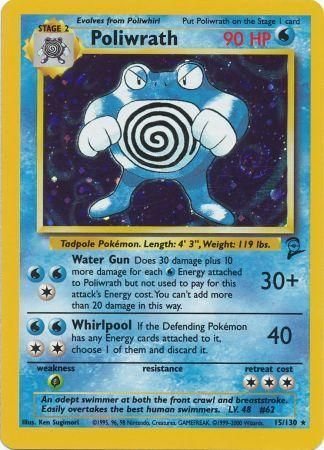 Poliwrath - 15 - Holo Rare