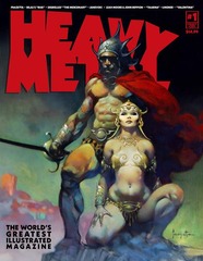 Heavy Metal Magazine #1 (Mature Readers) (Cover B - Frazetta)