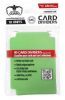 Ultimate Guard Card Dividers 10 pack - Green