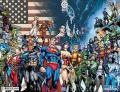 Justice League Unlimited #1 (Cover E - Benes Wraparound Card Stock Variant)
