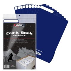 BCW - Comic Book Dividers - Blue