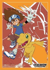 Digimon Card Game Official Sleeves - Dragon of Courage Card Sleeves 2023 (60-Pack)