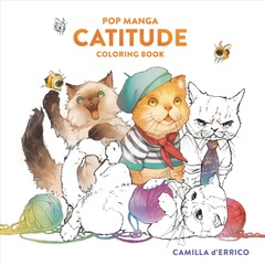 Pop Manga Catitude Coloring Book Softcover