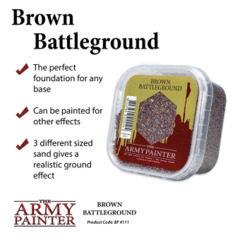 Army Painter - Battlefields Basing: Brown Battlefield (BF4111)