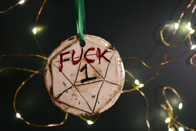 Ugly Mug Ceramics - D&D Ornaments F*ck