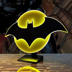 Batman LED Wall Light with Mount