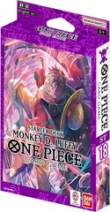 One Piece Card Game - Starter Deck - PURPLE Monkey.D.Luffy (ST-18)