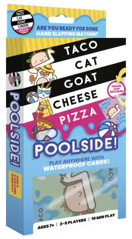 Taco Cat Goat Cheese Pizza: Poolside!