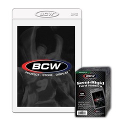 BCW - Semi-Rigid Card Holder #2 (50 Count)