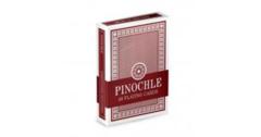 Brybelly - Brybelly Standard Pinochle Cards Wide Size Regular Index Deck (Red)