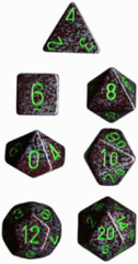 7-die Polyhedral Set - Speckled Earth - CHX25310