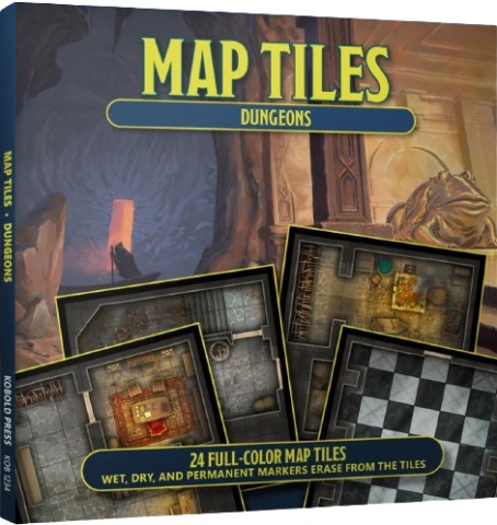 Kobold Press - Map Tiles: Dungeons