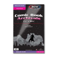 BCW - Comic Mylar Archivals Silver/Regular 2MIL (1-SIL-M2)