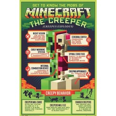 Minecraft - Creepy Behavior Poster