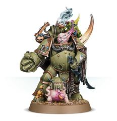 Chaos Space Marines - Death Guard Plague Marine Champion (43-48)