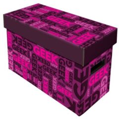 BCW - Comic Short Box (Pink Geek Art)