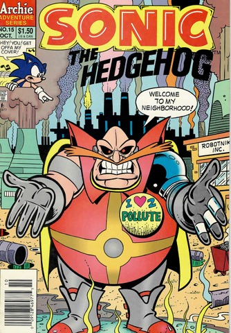 Sonic The Hedgehog (1993) #15 (FN)