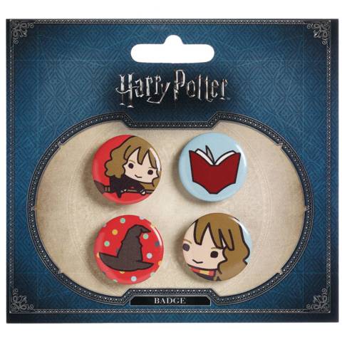 Harry Potter - Hermione and the Sorting Hat Button Set