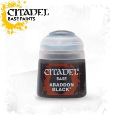 Base: 21-25 Abaddon Black