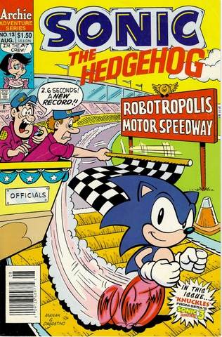 Sonic The Hedgehog (1993) #13 (VG)