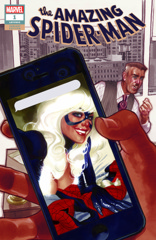Amazing Spider-Man (2018) #1 (Dynamic Forces Adam Hughes Signed Sketch Variant)
