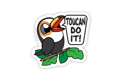 Emii Creations - Toucan Bird Sticker