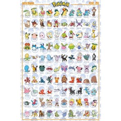 Pokemon - Johto Poster