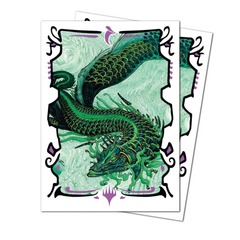 Ultra Pro - MTG Tarkir Dragonstorm Sultai 105 Count APEX Deck Protector® Sleeves