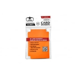 Ultimate Guard Card Dividers 10 pack - Orange