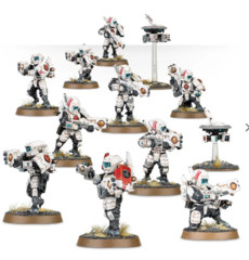 T'au Empire - Fire Warriors Strike Team / Breacher Team / Fire Support (56-06) Kill Team Ready!