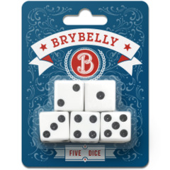 Brybelly - 5-Pack Dice