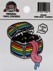 Foam Brain Games - Pride Mimic - Rainbow Vinyl Stickers