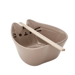 Pusheen the Cat - Ramen Bowl & Chopstick Set