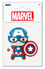 Captain America 3D Foam Magnet