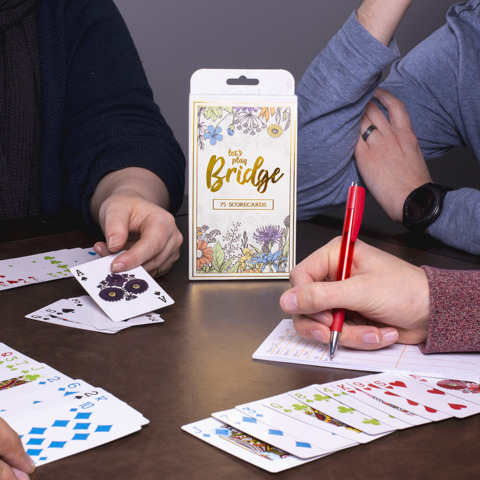 Bridge Scorecards, 75 Pack