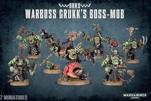 Orks - Warboss Grukks Boss Mob