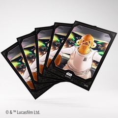 Gamegenic - Star Wars: Unlimited Premium Art Sleeves - Admiral Ackbar