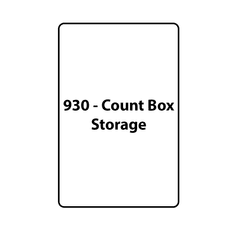 930 Count Cardboard Box