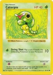 Caterpie - 45/102 - Common - 1st Edition - Shadowless Edition