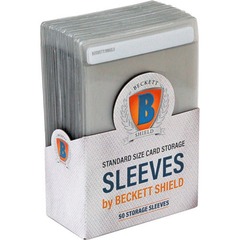 Beckett Shield Semi-Rigid Sleeves: Standard Size (50)