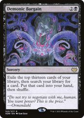 Demonic Bargain - Foil - Promo Pack
