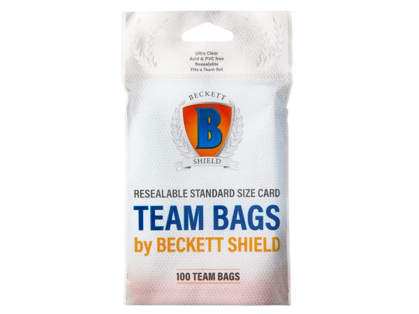 Beckett Resealable Team Bags (100)