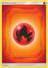 Fire Energy - 2019 Unnumbered - Common - Reverse Holo