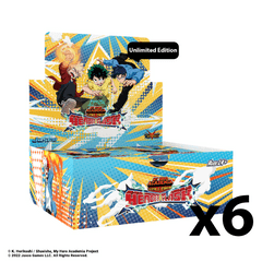 My Hero Academia CCG - Series 3 - Heroes Clash - Unlimited Edition - Booster Case (6 boxes)