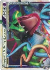 Rayquaza & Deoxys LEGEND (Top) - 89 - Holo Rare Legend - Reverse Holo