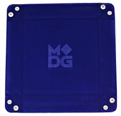 Metallic Dice Games - Tray - Blue