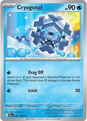Cryogonal - 027/086 - Uncommon - Reverse Holo